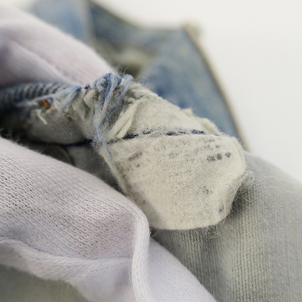 実際に弊社で買取させて頂いたLEVIS/リーバイス 80s 501 ボタン裏524 ストレートデニム の画像 4枚目