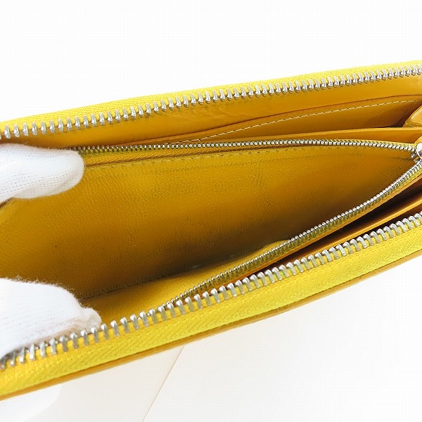 実際に弊社で買取させて頂いたGOYARD/ゴヤール ラウンドジップ マティニョン 長財布の画像 4枚目