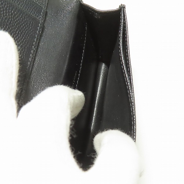 実際に弊社で買取させて頂いたsaint laurent paris/サンローランパリ カードケース/名刺入れの画像 4枚目