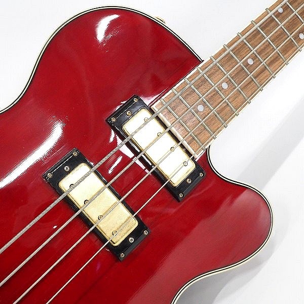 実際に弊社で買取させて頂いた★Epiphone/エピフォン Allen Woody Rumblekat Bass アレン・ウッディ シグネチャーモデル 4弦エレキベース ケース付の画像 4枚目