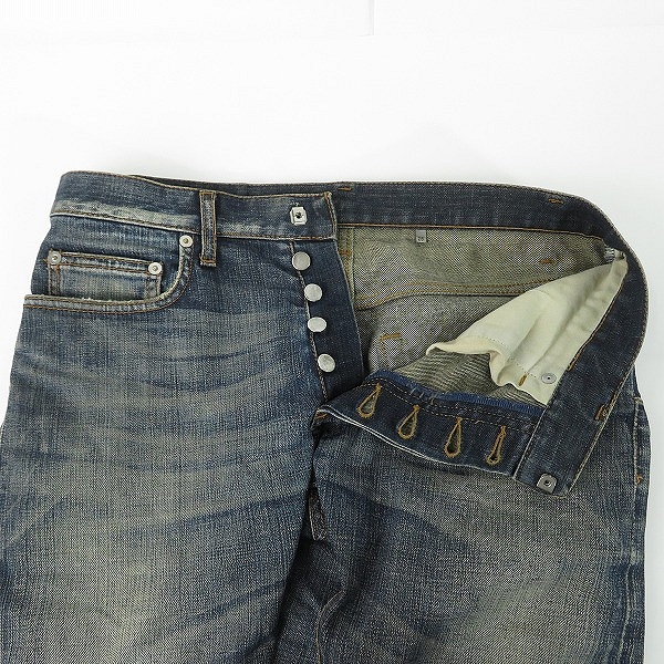 実際に弊社で買取させて頂いた【JPタグ】DIOR HOMME/ディオールオム 07AW Jake 加工デニム 7H311080585/28の画像 5枚目