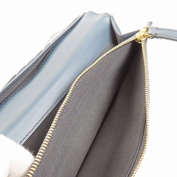 実際に弊社で買取させて頂いたBURBERRY/バーバリー 二つ折り レザー 長財布の画像 5枚目