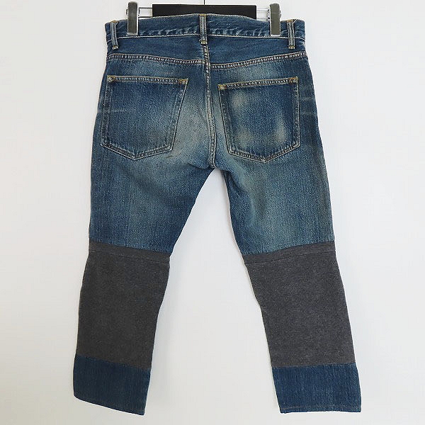 実際に弊社で買取させて頂いたUNDERCOVERISM/アンダーカバーイズム 12SS openstrings期 サーマル ドッキング ひざホール コンビ スリム セルビッチデニム/I4503-2/2の画像 1枚目