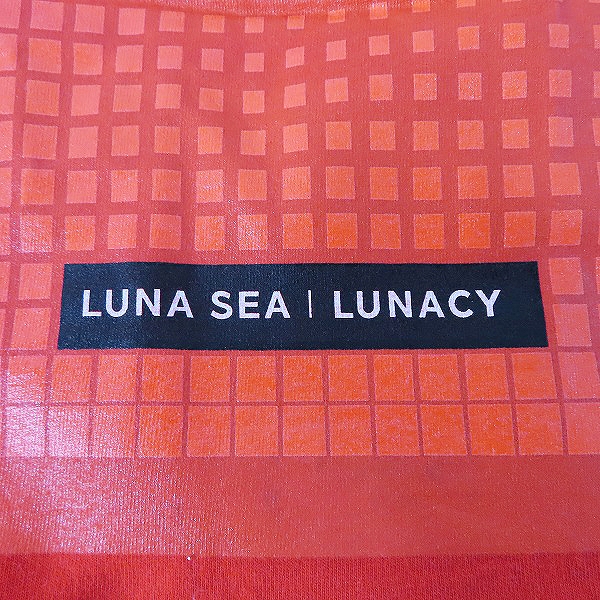 実際に弊社で買取させて頂いたLUNA SEA/ルナシー LUNACY バンドTシャツ レッド 2点セットの画像 3枚目