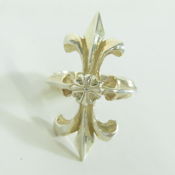 実際に弊社で買取させて頂いたCRAZY PIG/クレイジーピッグ チューダークロス リング/指輪 16号の画像 1枚目