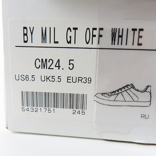 実際に弊社で買取させて頂いたMOONSTAR/ムーンスター BEAUTY & YOUTH UNITED ARROWS 別注 ローカット スニーカー/24.5の画像 8枚目