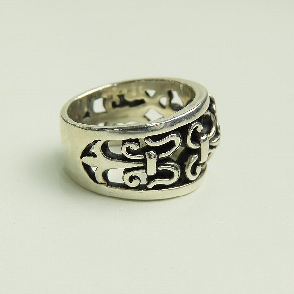 実際に弊社で買取させて頂いた【ギャラ付き】LEATHERS AND TREASURES/レザーズ&トレジャーズ クロスリング 17号の画像 3枚目