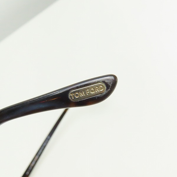 実際に弊社で買取させて頂いたTOMFORD/トムフォード サーモントブロー 眼鏡/メガネフレーム TF5458 052の画像 7枚目
