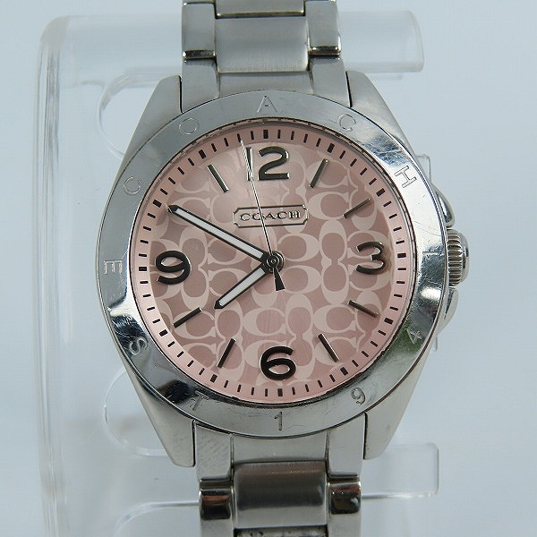 実際に弊社で買取させて頂いたCOACH/コーチ クォーツ腕時計 67.7.14.0689【動作未確認】