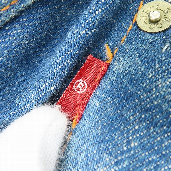 実際に弊社で買取させて頂いたLEVIS RED/リーバイスレッド デニムパンツ WPL-423 W32L34の画像 5枚目