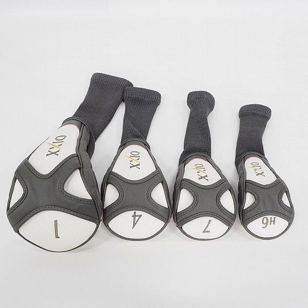 実際に弊社で買取させて頂いたDUNLOP/ダンロップ XXIO 10/ゼクシオ テン レディース 1ｗ/4ｗ/7w/H6 ウッド用ヘッドカバー 4点セットの画像 1枚目