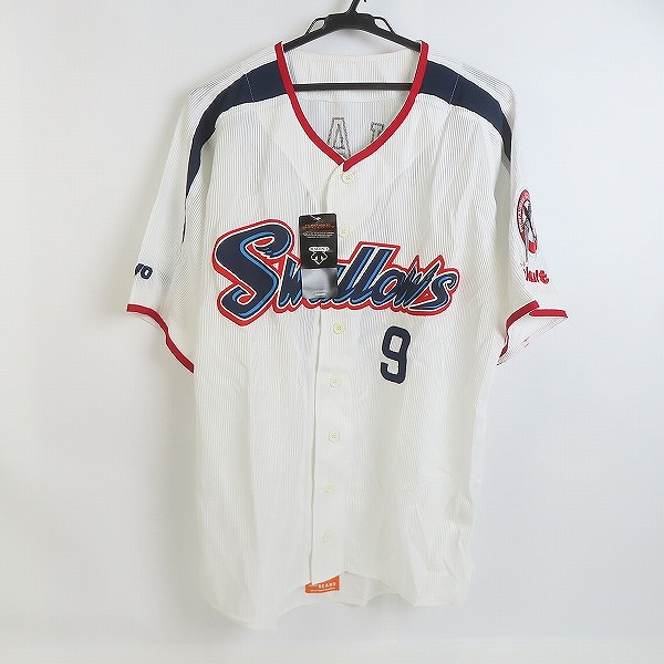 実際に弊社で買取させて頂いた【未使用】デサント×ビームス 東京ヤクルトスワローズ 2006 ホーム レプリカユニフォーム #9飯原 DYS-0601A/FREE