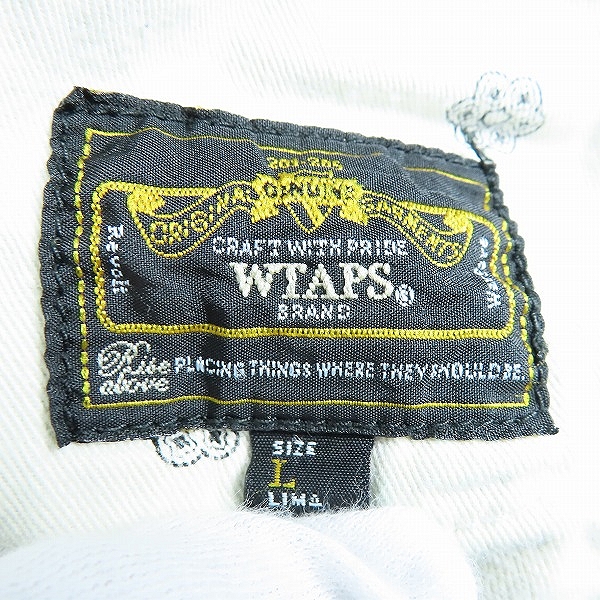 実際に弊社で買取させて頂いたWTAPS/ダブルタップス デニムパンツ インディゴ/Lの画像 3枚目