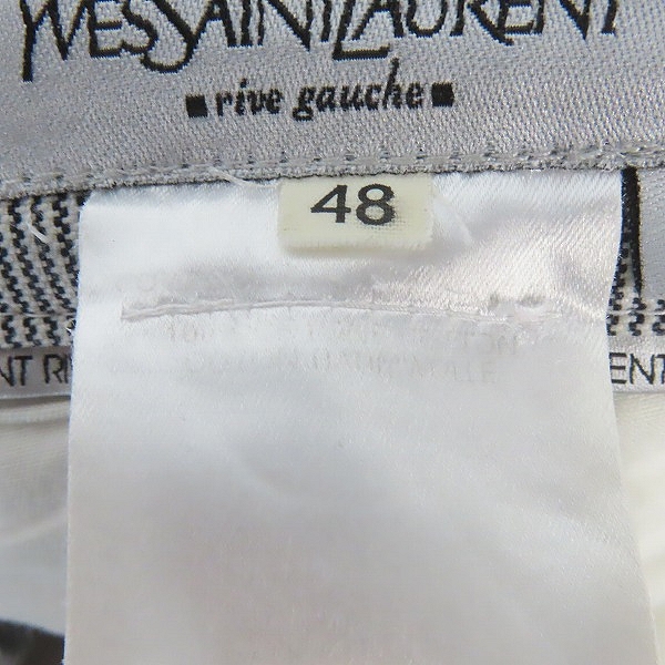 実際に弊社で買取させて頂いたYVESSAINTLAURENT/イブサンローラン オールド パンツ ボトムス 48の画像 3枚目