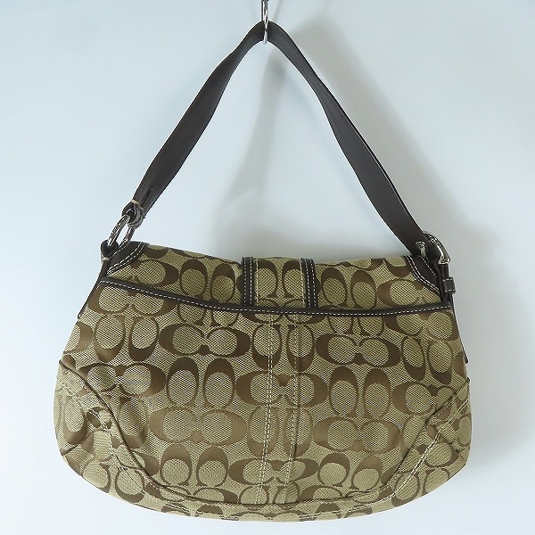 実際に弊社で買取させて頂いたCOACH/コーチ ショルダーバッグ/ハンドバッグ シグネチャー 10297の画像 1枚目