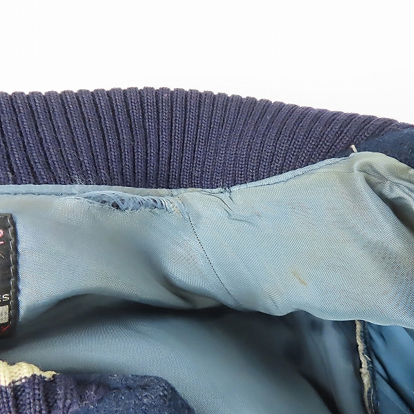 実際に弊社で買取させて頂いたWhiting/ホワイティング ヴィンテージ/ビンテージ スタジャン 42の画像 3枚目