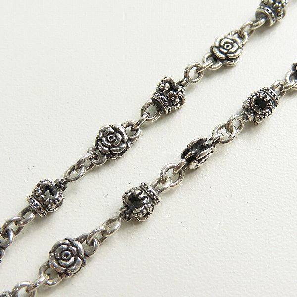 実際に弊社で買取させて頂いたJustin Davis/ジャスティンデイビス Wicked Rose/ウィキッド ローズ チェーン SNJ211の画像 3枚目