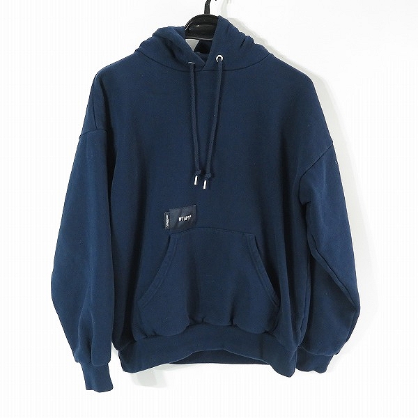 実際に弊社で買取させて頂いたWTAPS/ダブルタップス CRST HOODY スウェット パーカー/01