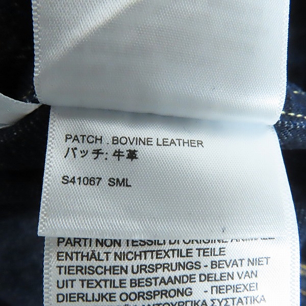 実際に弊社で買取させて頂いたLEVIS×BEAMS/リーバイス×ビームス THE INSIDE OUT COLLECTION デニムジャケット 84464-0000/Lの画像 5枚目