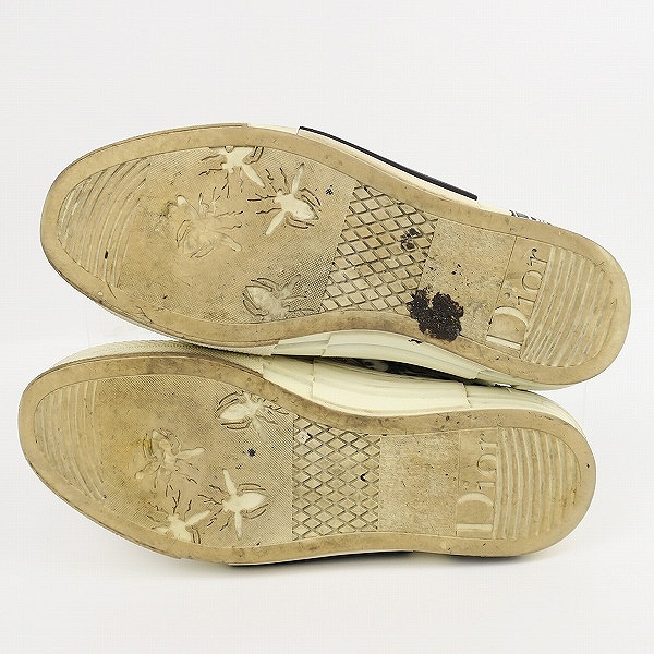 実際に弊社で買取させて頂いたDior Homme/ディオールオム スニーカー キャンバス オブリーク ロー/19EDC/40の画像 2枚目