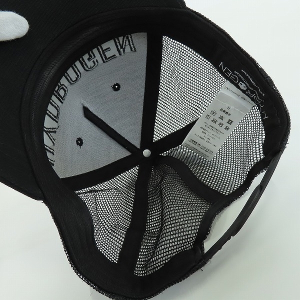 実際に弊社で買取させて頂いたHYDROGEN/ハイドロゲン メッシュキャップ ブラック の画像 5枚目