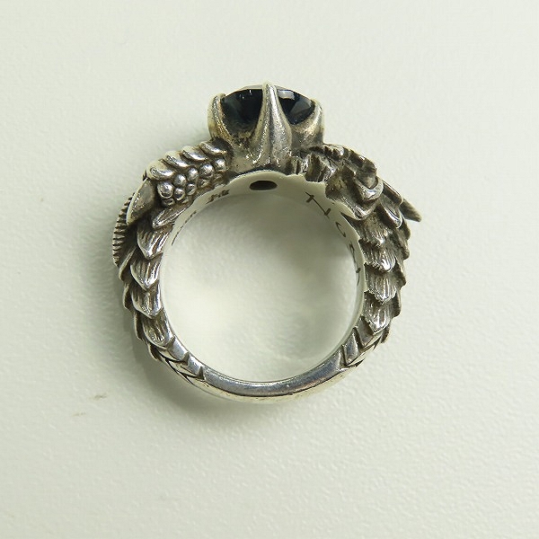 実際に弊社で買取させて頂いたBloody Mary/ブラッディマリー ノア ロンドンブルートパーズ シルバーリング 9号の画像 5枚目