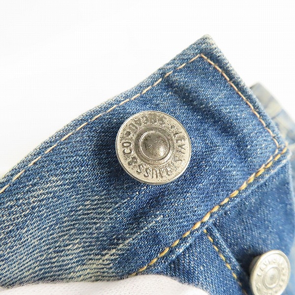実際に弊社で買取させて頂いたLevi's/リーバイス 501XX 66復刻 リジッドデニム 66501/34の画像 7枚目