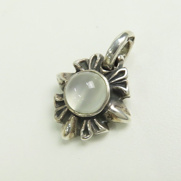 実際に弊社で買取させて頂いたBWL/ Bill Wall Leather/ビルウォールレザー ラウンドストーン ペンダントトップ