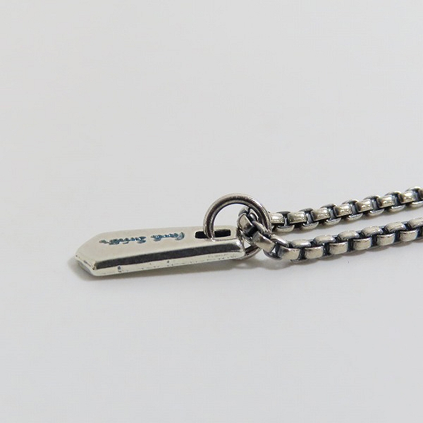 実際に弊社で買取させて頂いたPaul Smith/ポールスミス ロゴ シルバー ネックレス/ペンダントの画像 3枚目