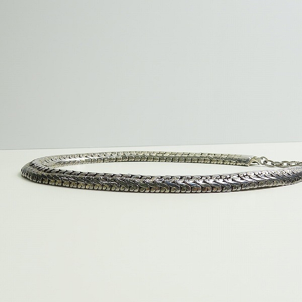 実際に弊社で買取させて頂いたGIVENCHY/ジバンシイ 4Gロゴ チェーンネックレス の画像 2枚目