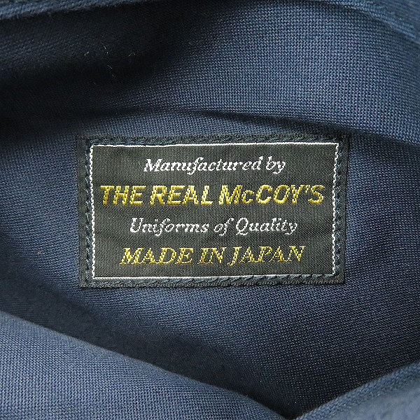 実際に弊社で買取させて頂いたThe REAL McCOY'S/リアルマッコイズ U.S.NAVY UTILITY JACKETユーティリティ ジャケット/36の画像 3枚目