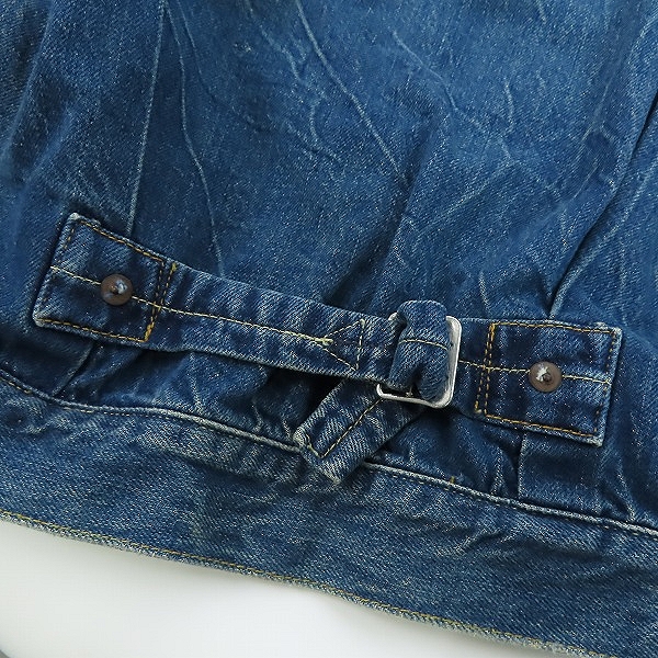 実際に弊社で買取させて頂いたLevi's/リーバイス 506XX VINTAGE CLOTHING 1st 復刻版 デニムジャケット 492600-4709/Lの画像 7枚目