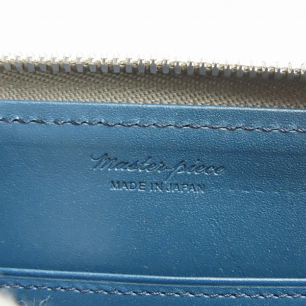 実際に弊社で買取させて頂いたmaster piece/マスターピース レザー カードケース/コインケースの画像 6枚目