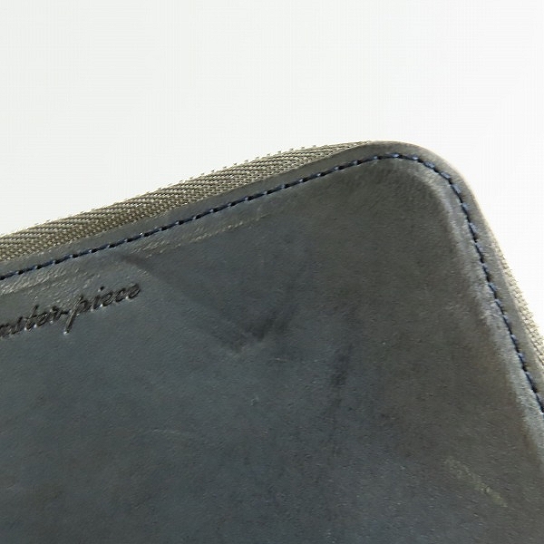 実際に弊社で買取させて頂いたmaster piece/マスターピース レザー カードケース/コインケースの画像 8枚目