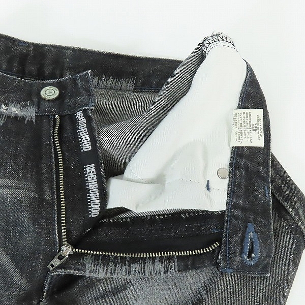 実際に弊社で買取させて頂いたNEIGHBORHOOD/ネイバーフッド 04  SAVAGE BASIC DENIM/サベージ デニム パンツ DCNH-PT-W07/Sの画像 5枚目