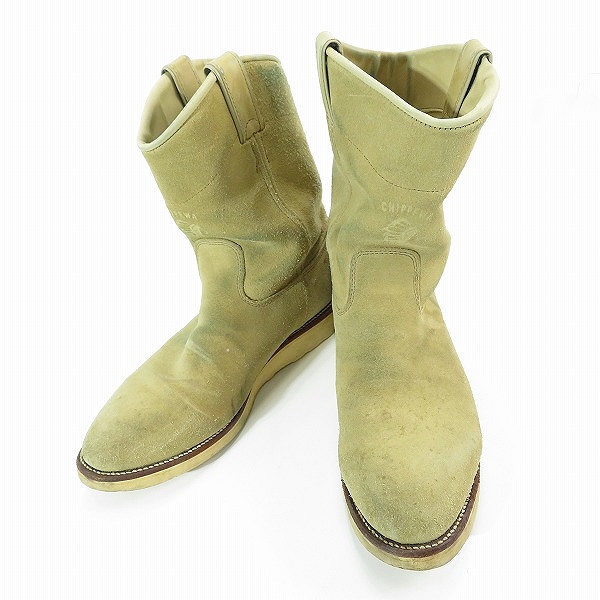 実際に弊社で買取させて頂いたCHIPPEWA/チペワ ウェリントンブーツ 9E