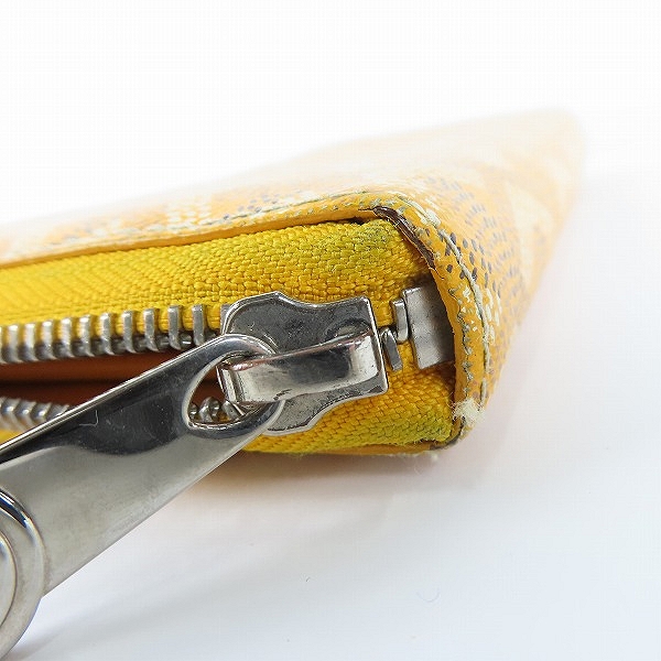 実際に弊社で買取させて頂いたGOYARD/ゴヤール ラウンドジップ マティニョン 長財布の画像 8枚目