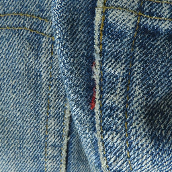 実際に弊社で買取させて頂いたLevis/リーバイス 501 ヴィンテージ 66前期 刻印6 スモールe ボタンフライ デニムパンツ W32L30の画像 8枚目
