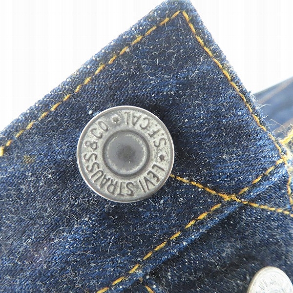 実際に弊社で買取させて頂いたLEVI'S/リーバイス 501XX 復刻 バレンシア工場製 ビッグE 刻印555 501‐0003 デニムパンツ/W34 L36の画像 5枚目