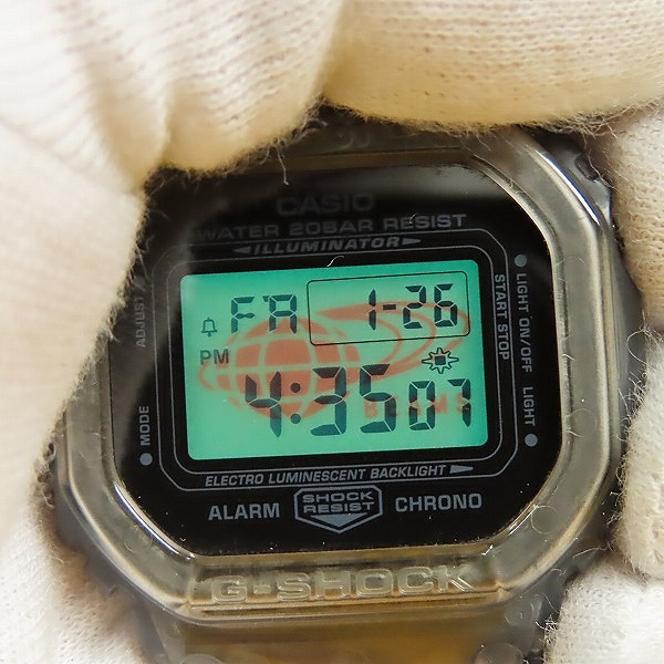 実際に弊社で買取させて頂いたBEAMS×G-SHOCK/ビームス×Gショック 別注 スケルトン DW-5600VTの画像 4枚目