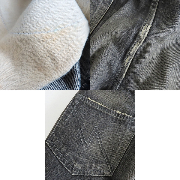 実際に弊社で買取させて頂いたNEIGHBORHOOD/ネイバーフッド デニムパンツ Grid Savage Basic Denim/14oz-Pt DCNH-PT-M10/Sの画像 5枚目