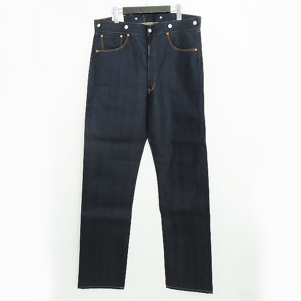 実際に弊社で買取させて頂いた【未使用】LEVIS/リーバイス 1873年モデル復刻 米国製 98年製 デニムパンツ 125-0024/36