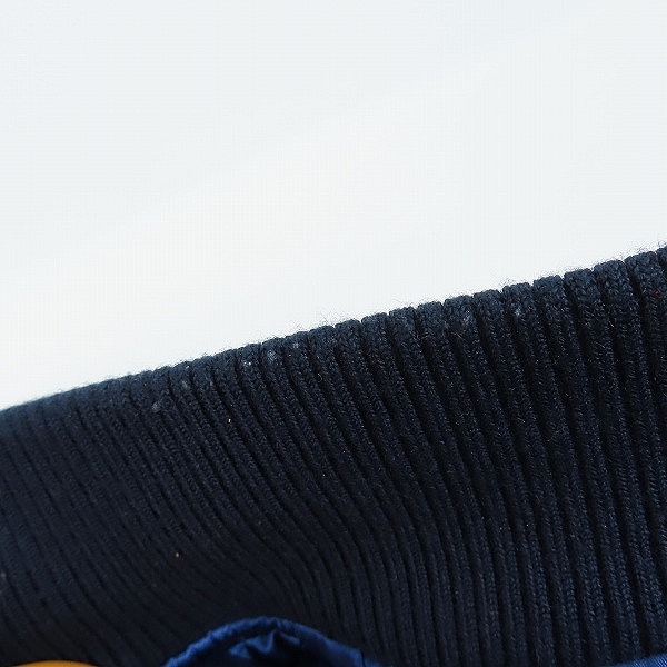 実際に弊社で買取させて頂いたCANTERBURY/カンタベリー STADIUM JACKET 袖レザー 刺繍 スタジアムジャケット/スタジャン RA73510/Lの画像 6枚目