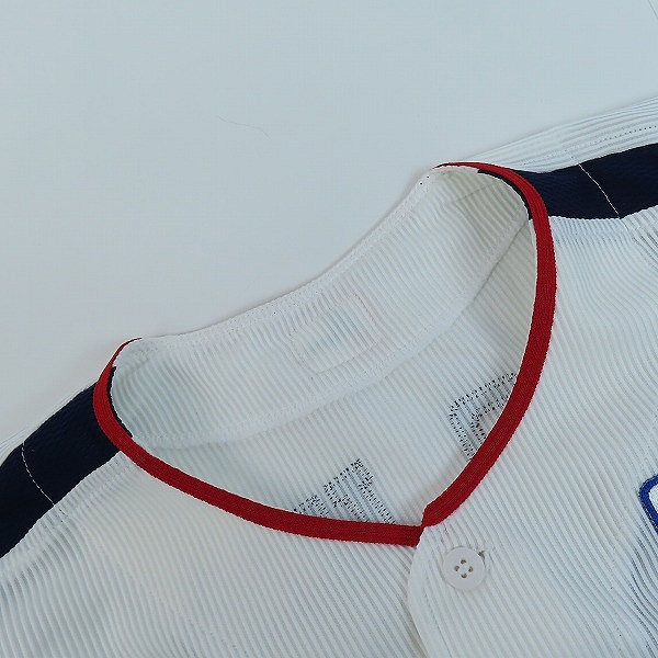 実際に弊社で買取させて頂いたデサント×ビームス 東京ヤクルトスワローズ 2007 NPBマーク レプリカユニフォーム #23 青木宣親の画像 4枚目