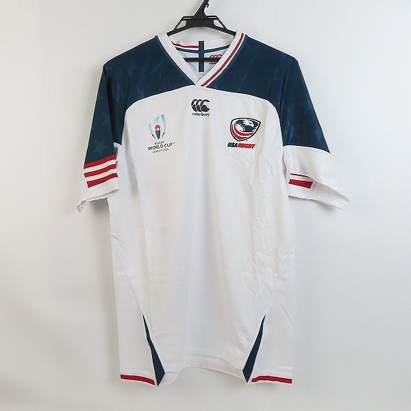 実際に弊社で買取させて頂いたCANTERBURY/カンタベリー 2019年 ラグビーワールドカップ USA代表 ラグビージャージ  VWR39007 /M