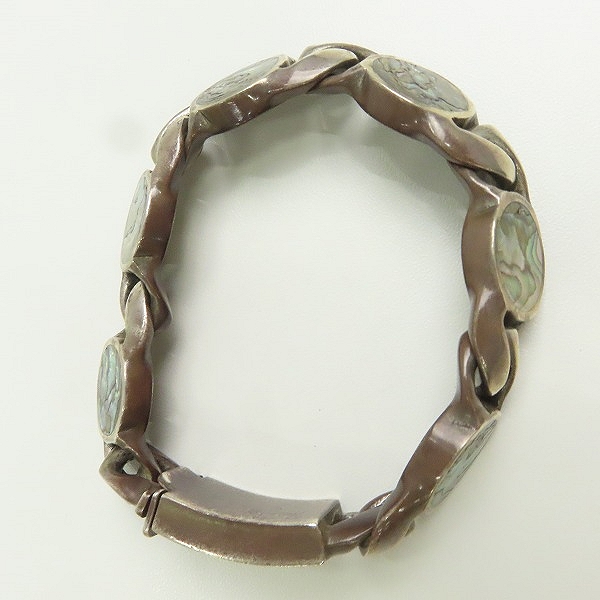 実際に弊社で買取させて頂いたSTANLEY GUESS/スタンリーゲス ラウンドシェルブレスレットの画像 5枚目