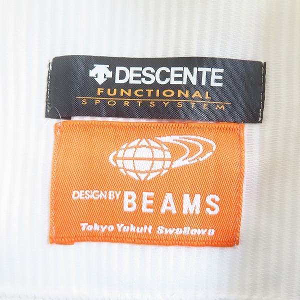 実際に弊社で買取させて頂いたデサント×ビームス 東京ヤクルトスワローズ 2006 ホーム レプリカユニフォーム #17川島 DYS-0601/FREEの画像 2枚目