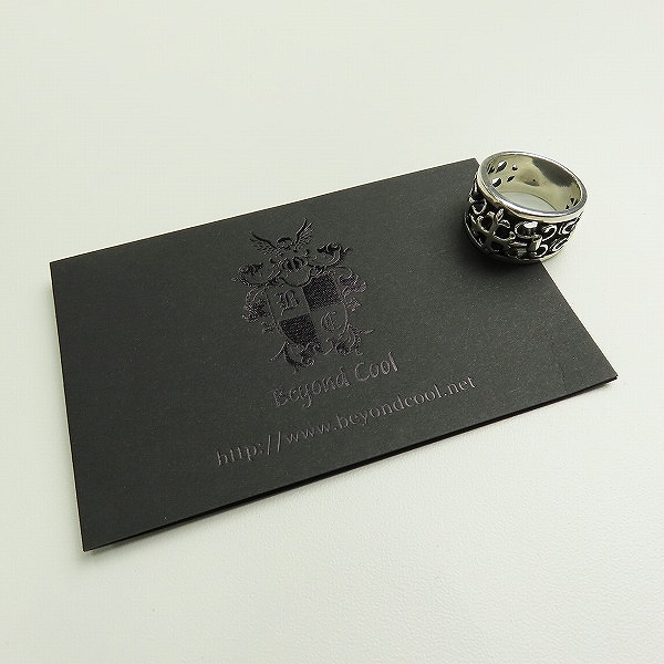 実際に弊社で買取させて頂いた【ギャラ付き】LEATHERS AND TREASURES/レザーズ&トレジャーズ クロスリング 17号の画像 9枚目