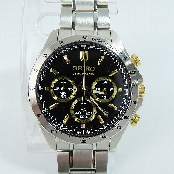 実際に弊社で買取させて頂いたSEIKO/セイコー SPIRIT/スピリット クォーツ クロノグラフ SBTR015/8T63-00D0【動作未確認】