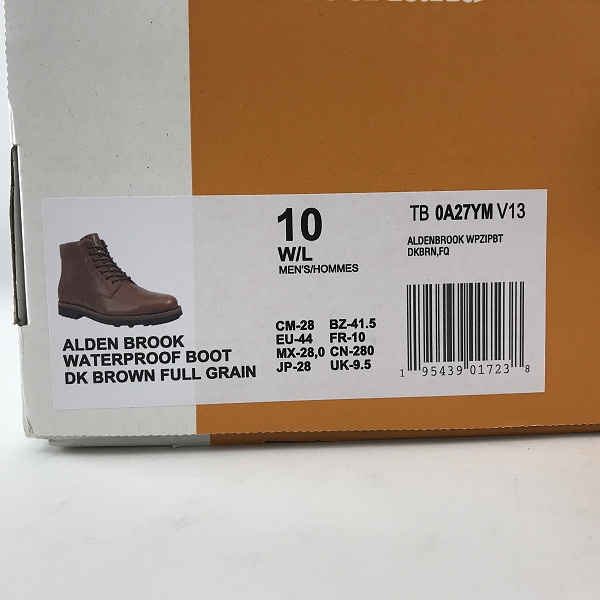 実際に弊社で買取させて頂いたTimberland/ティンバーランド Alden Brook サイドジップブーツ 0A27YM V13/28の画像 9枚目